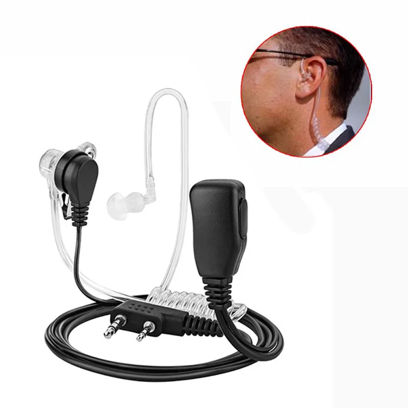 To read Zeal Simplicity Αγορά Ακουστικά Bluetooth | 2 Pin PTT MIC Headset Covert Acoustic Tube  In-ear Earpiece For Kenwood TYT Baofeng UV-5R BF-888S CB Radio Accessories