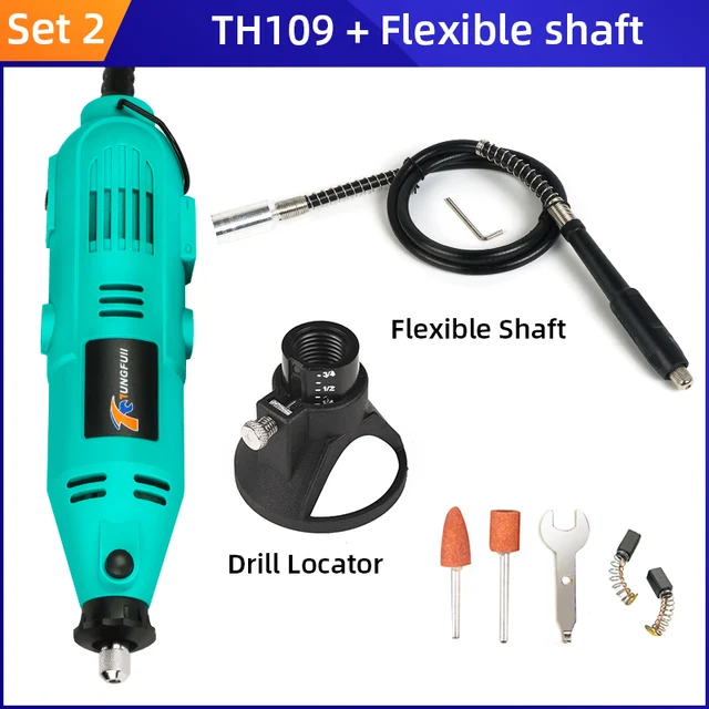 Electric Drill Tungfull Tools 30000RPM Rotary Dremel Accessories