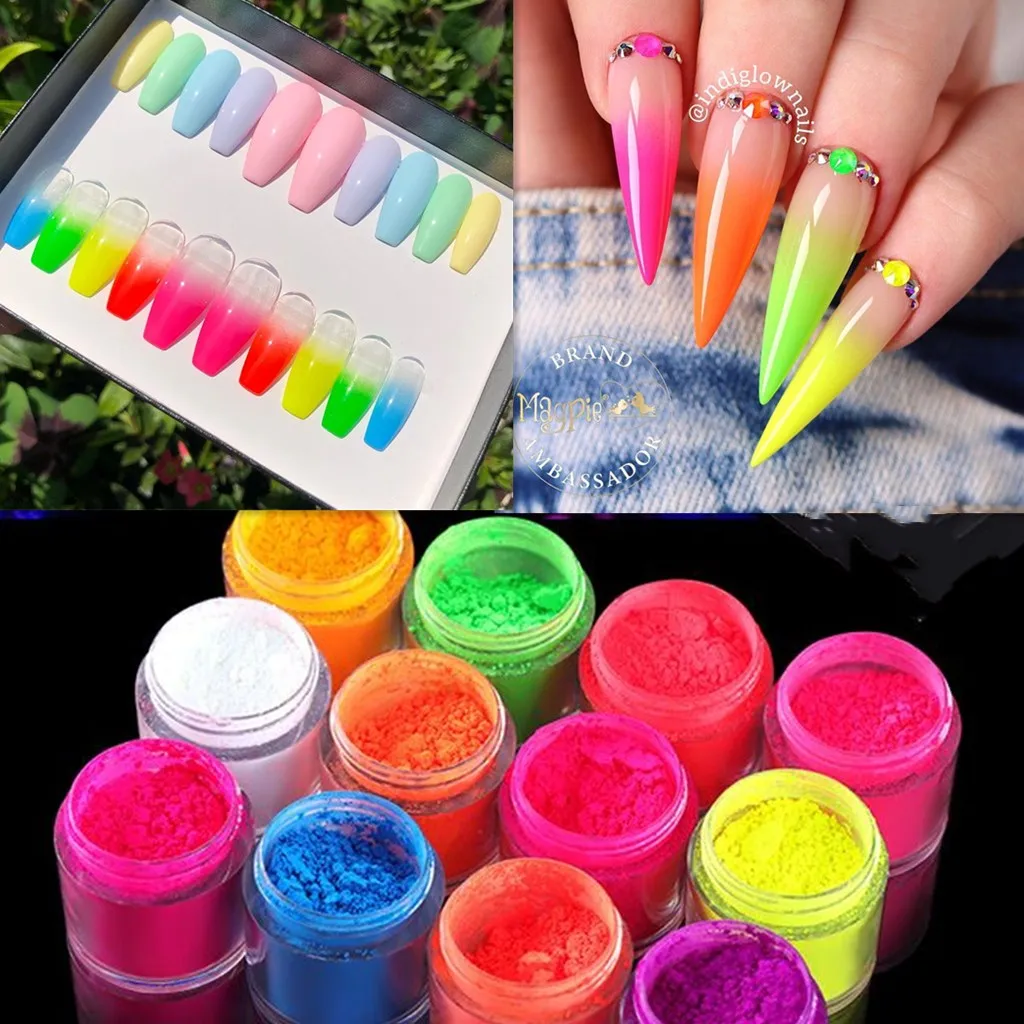 24 Boxes 3D Flocking Velvet Powder Villus Powder for Nail Art Decoration  Nail Art Glitter Velvet