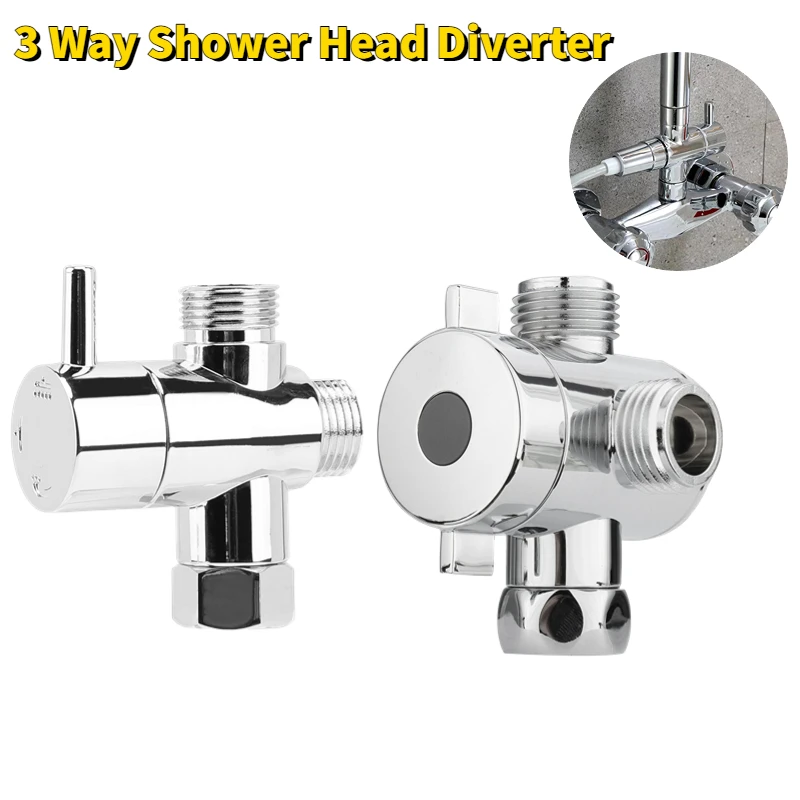 Купить Алиэкспресс 3 Way Shower Head Diverter Shower Adapter Shower