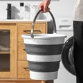 5/10/15L Folding Fishing Bucket Household Cleaning Mop Bucket Portable Bucket Outdoor Picnic Camping Collapsible Space Saving