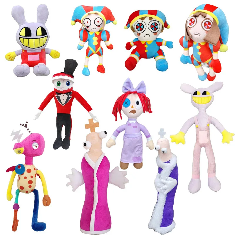 Followish The Amazing digital Circus Plush, Pomni Plushies Toy, Amazing  Pomni & Jax Kuscheltier, Plush Toys for Circus Clowns, The Digital Circus  Plush, Christmas or Birthday Gifts for Boys and Girls: 