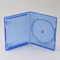 1pc עבור Sony ps5 / ps4 החלפת מקרה משחק CD בקופסת הגנה כחולה מחזיק דיסק משחק CDDD DVD תיבת אחסון סוגרייםName
