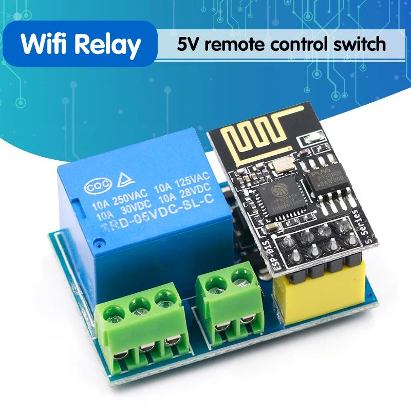 Esp V Wifi Relay Module Things