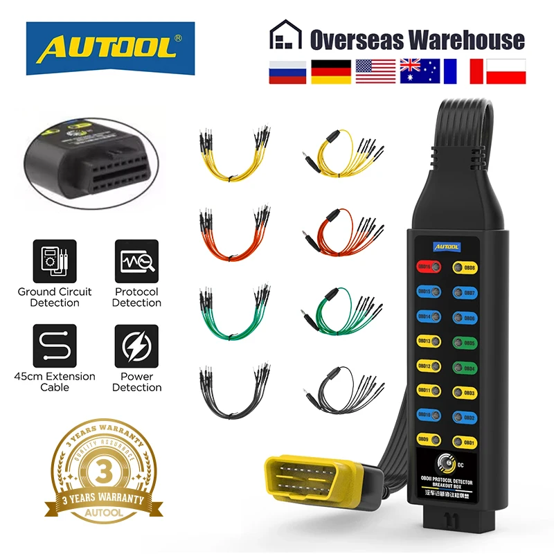 Купить Алиэкспресс | AUTOOL OBD 2 Automotive Diagnostic Protocol ...