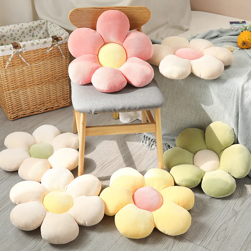 flower plush chair