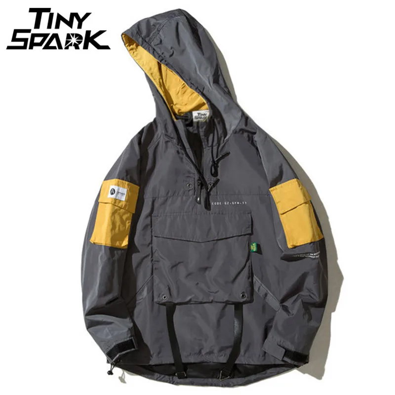 Half Zipper Pullover Jacket Men 