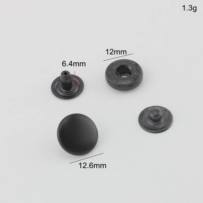 T3/T5/T8 KAM Black White Plastic Snaps Button Fasteners For Baby Clothes  Clips Quilt Cover Sheet Button Garment Accessories