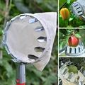Metal Fruit Picker for Gardening Orchard Apple Peach High Tree Picking Tool Fruit Collection Pouch Portable Garden Accessories preview-1
