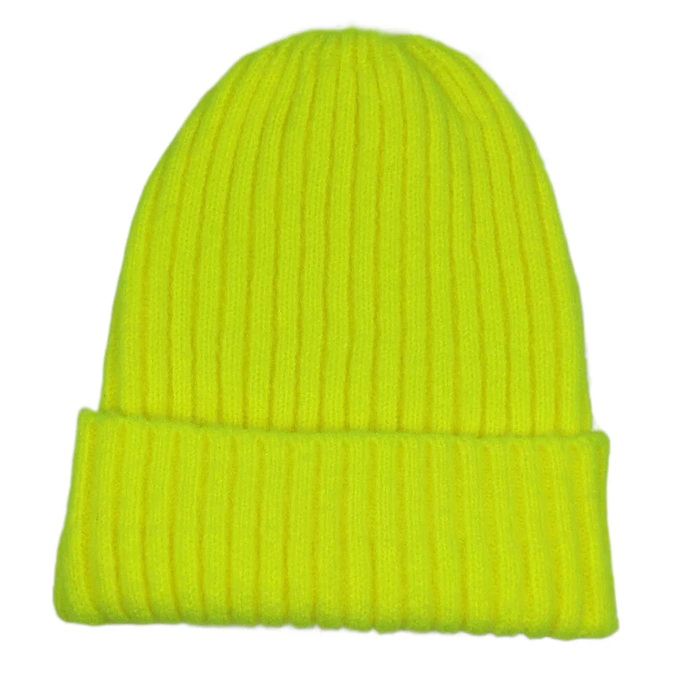 green winter cap