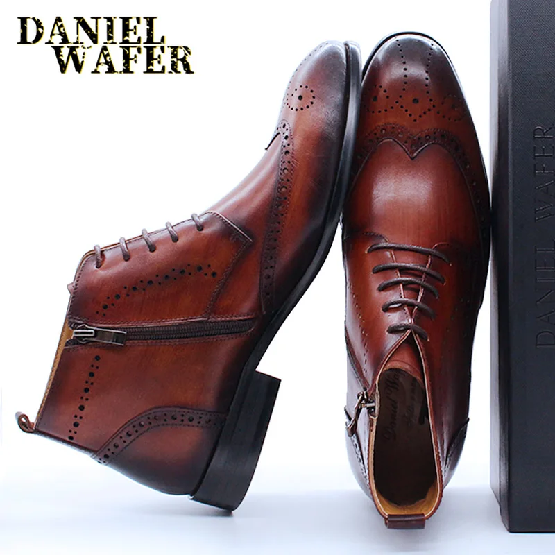 קנו אלי אקספרס | FASHION MEN'S BOOTS 