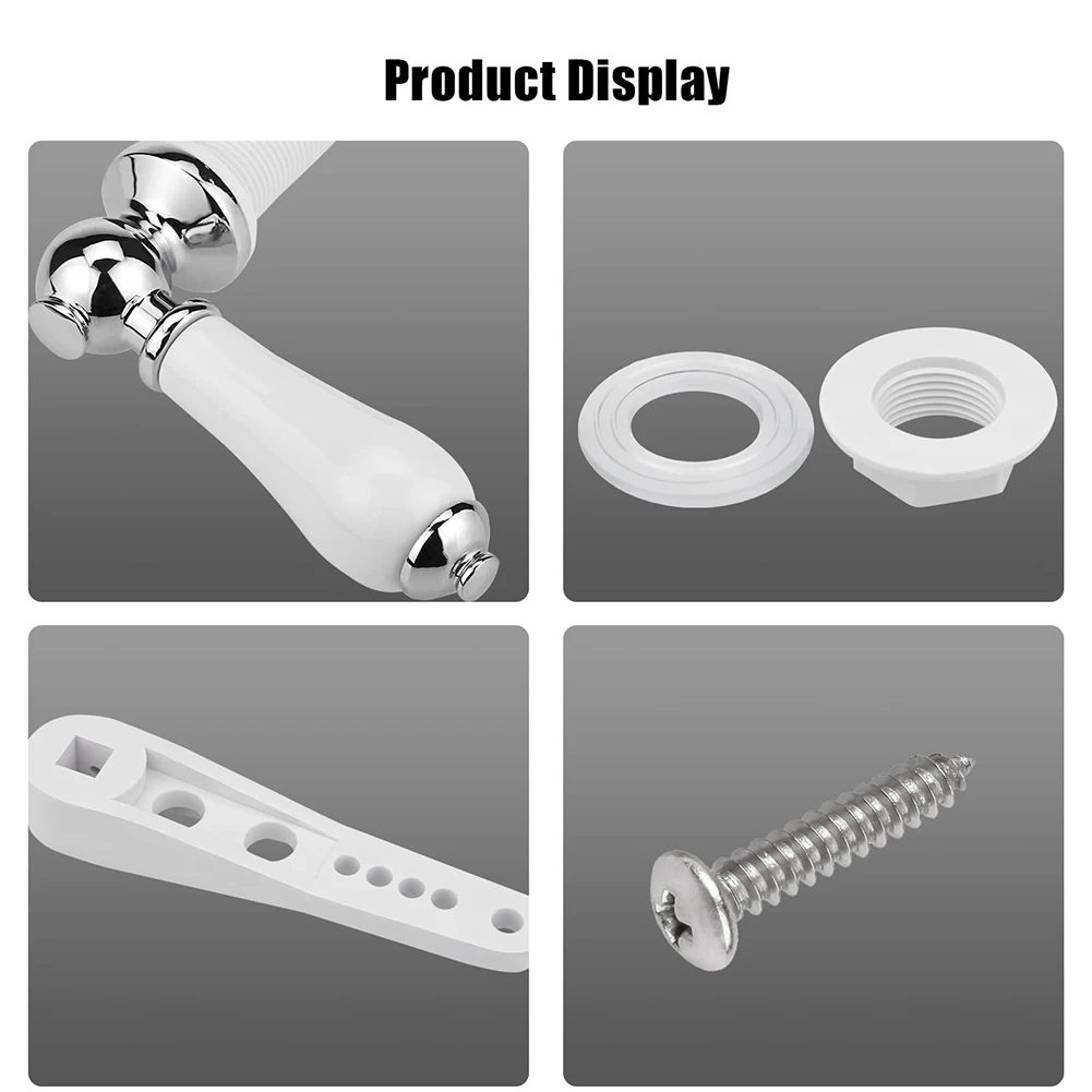 Купить Алиэкспресс 1pc WC Cistern Handle Standard Flush Tank Cistern