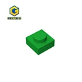 Gobricks לבני מוק חלקים 3024 30008 צלחת 1 x 1 תואם למכלול DIY מכלול צעצועי בנייה לילד