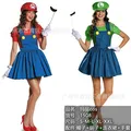 Halloween costumes, adult female performance props, anime Mario Super Mary costumes preview-2