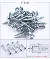 100pc/lot High Strength Inclined hole locator Self-tapping Screw Self Tapping Screws for Pocket Hole Jig preview-3
