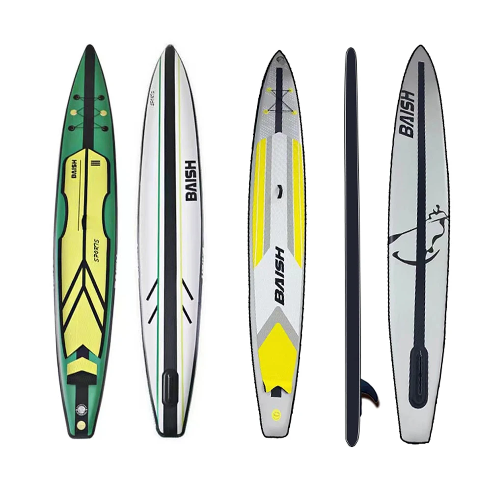 Racing SUP Paddleboard Professional Stand Up Paddle Inflatable Surfboard Water Sport Board Compete in Speed Boats with Accessory-animated-img