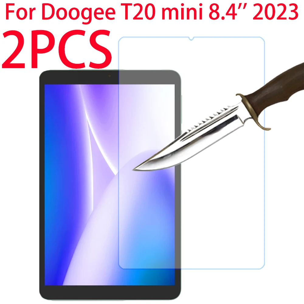 2PCS For Doogee T20 mini 8.4 inch 2023 Tempered Glass Screen Protector For Doogee T20 mini 8.4'' Protective Film Fit Screen-animated-img