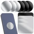 12 Pcs Magnetic Mount Metal Plate Magnets Mobile Phone with Adhesive Holder Car preview-1