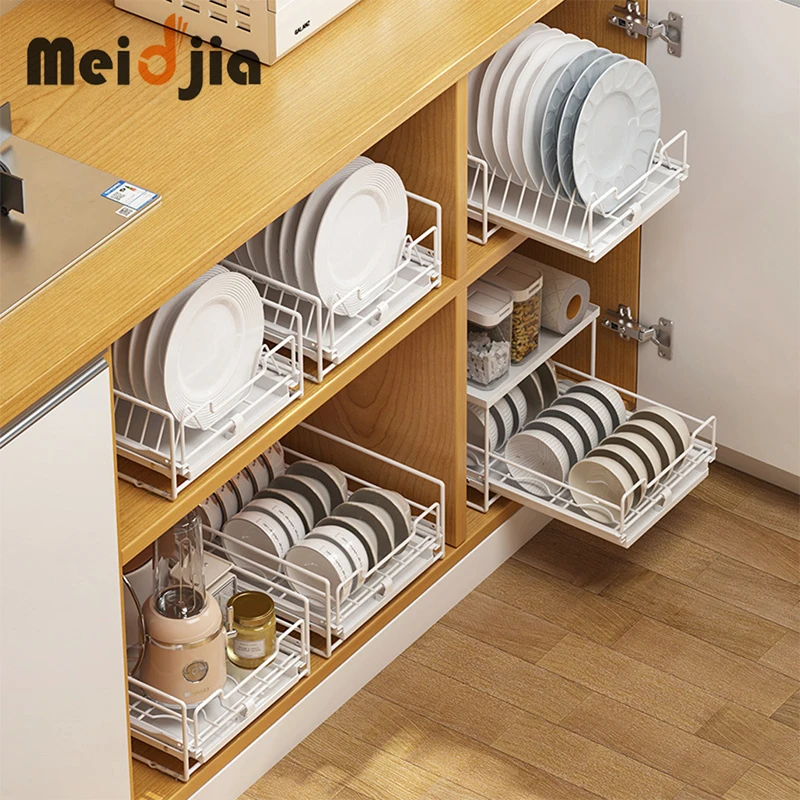 MEIDJIA-Dishes Storage Racks, Draining Bowl Rack, Dish Shelf