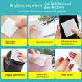 Disposable and convenient alcohol cotton pads for cleaning mobile phone screens, disinfecting and caring for wounds, alcohol wip preview-3