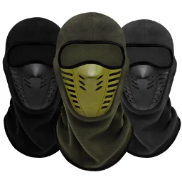 Motorcycle Mask Fleece Thermal Face Mask Keep Warm Moto Riding Balaclava Motorbike Biker Winter Windproof Ski Mask Men Women-animated-img