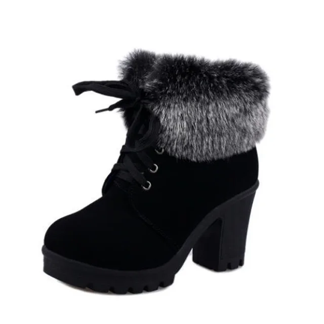 Women's winter boots with heel Clearance
