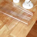 PVC transparent tablecloth and table mat protective film, scratch resistant tablecloth, heat-resistant tablecloth Room Decor preview-1