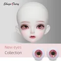 BJD Eyes Resin Eyeball ES221 ES227 8mm 12mm Handscraft Colourful Doll Accessories 1/3 1/4 1/6 for Handmade Colored Eyes