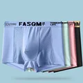 Men's Summer Thin Sexy Boxer Briefs Boxers Homme Calzoncillo Hombres Breathable Plus Size Antibacterial Mens Underwear Panties preview-1