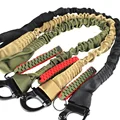 Military Quick Release Safety Rifle Sling Lanyard Strap Rope Line Climbing Rope Tactical Protective Sling for Outdoor Hunting