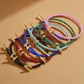 1 Piece Creative Fashion Unisex Stainless Steel Pull H Bracelet Suitable as a Gift for Girlfriend and Mother preview-2