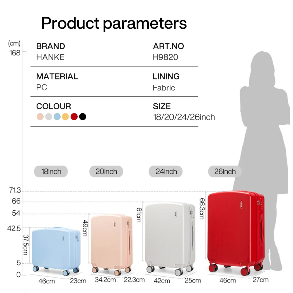 polycarbonate carry on luggage with spinner wheels