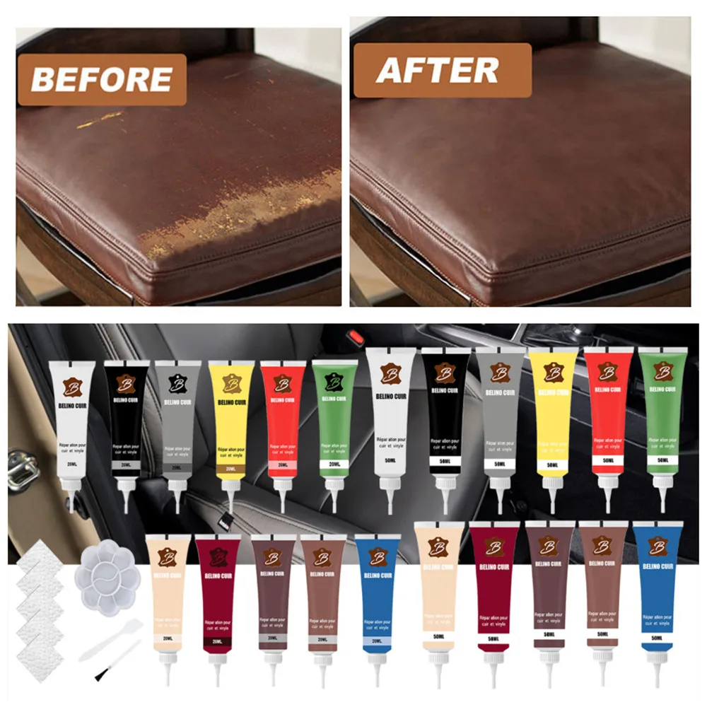Acheter 20ml Cuir Repair Gel Siège d'auto Trous Scratch Crack Color Repair  Refurbishing Cream Paste Leather Cleaner Leather Repair Gel