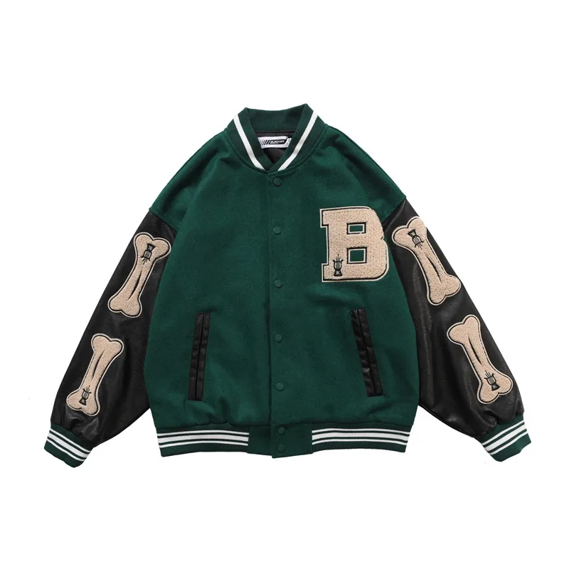 baseball jacket coat letter 