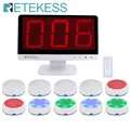 Retekess Game Answer Buzzer TM101 Educational Answer Buzzer For Games Quiz Buzzer System For Class Competition Family Game Night