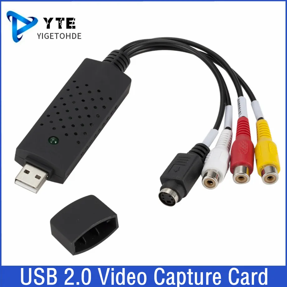 Livraison Gratuite Carte De Capture Vidéo USB 2.0 VHS Vers DVD Adaptateur  Convertisseur PC PS3 XBOX Pour Win 7 8 10 32 64 Win10 Du 21,83 €
