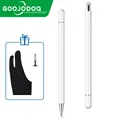 GOOJODOQ Universal Stylus Pen 2-In-1 Aluminum Automatically Absorb Pen For Tablet iPad Xiaomi Samsung Touch Pen Phone Stylus