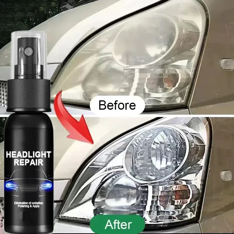 Universal maintenance fluid for car headlights, heat-resistant, long-lasting protective maintenance, repair agent update-animated-img