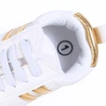 Toddler Baby Girl Shoes 0 to 3 6 9 12 18 24 Months Casual Cute Gold White Baby Boy Shoes First Walkers Soft Crib Shoes Infantil preview-4