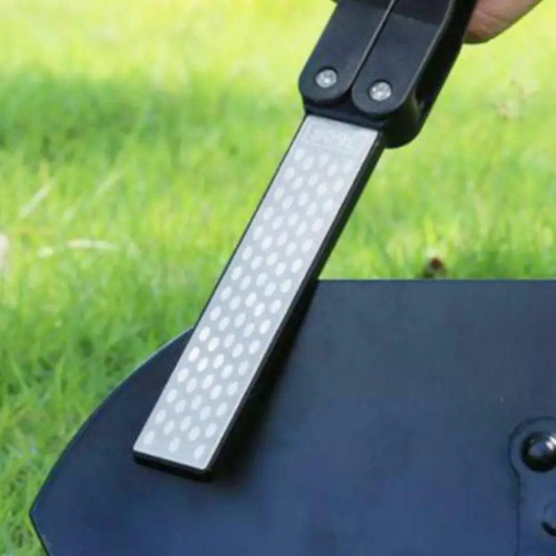 Double Sided Fold Portable Pocket Sharpener Knife Sharpening Stone
