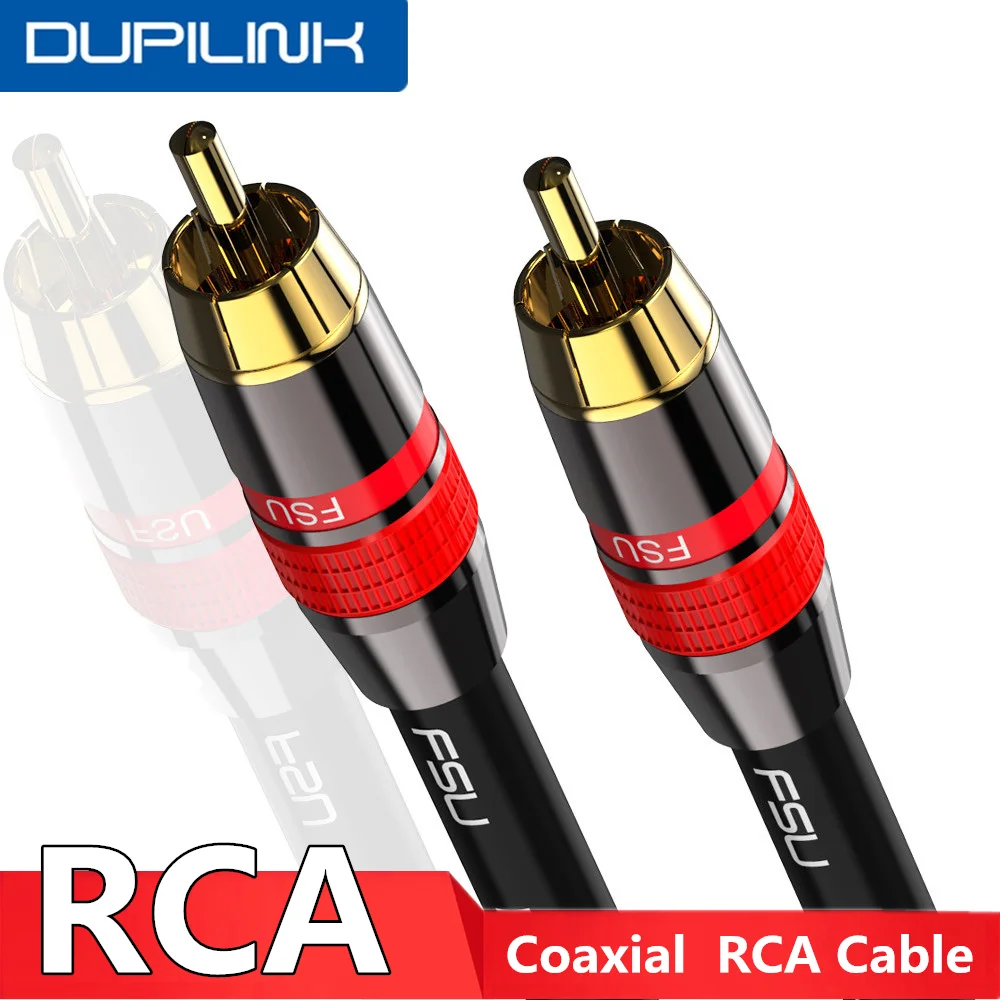 coax to rca subwoofer