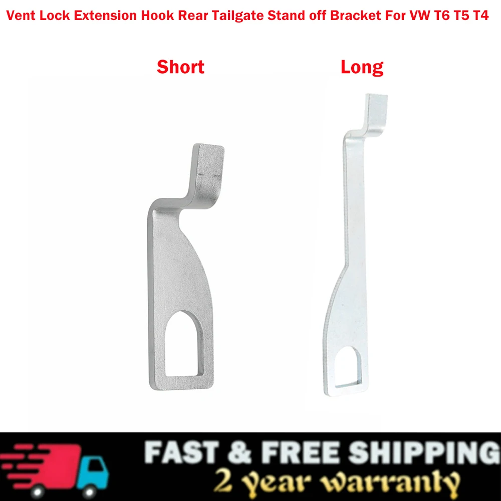 קנו אלי אקספרס  10/20cm For VW T4 T5 T6 Tailgate and Barn Door Standoff  Holder Fresh Air Vent Lock Extension Hook Car Accessories