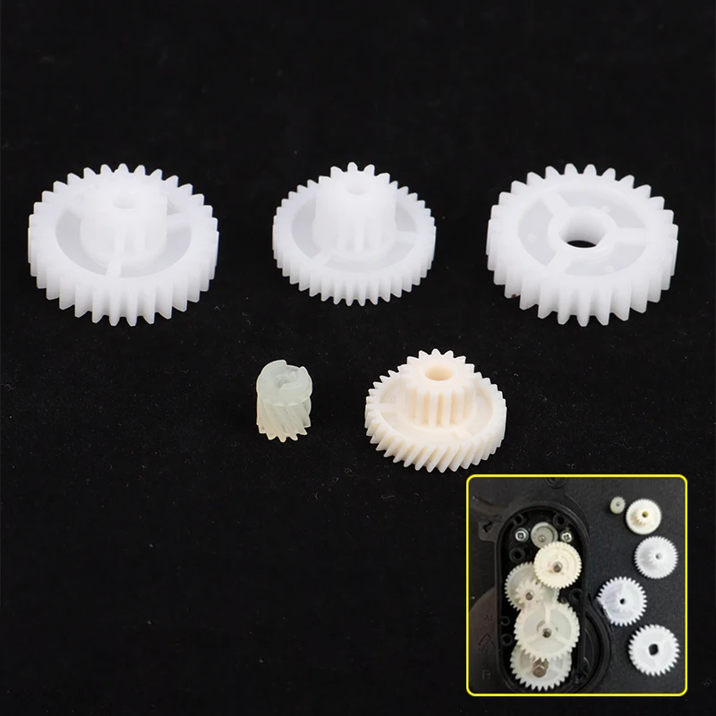 5Pcs/set Intelligent Sweeping Robot Side Brush Rotor Drive Box Gear Side Brush Motor Gear Robotic Vacuum Cleaner Parts-animated-img