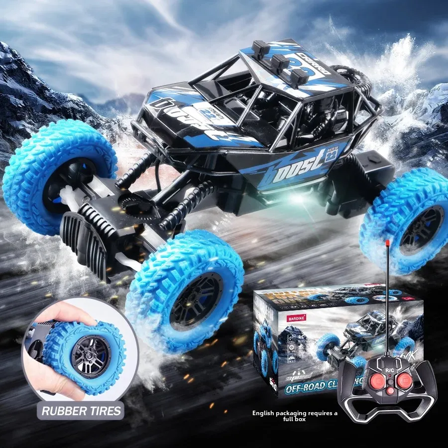 Off-Road Climbing RC Car Cross-Border Children's Remote Control Car Gift For Boys Rechargeable Student Six-One Toy-animated-img