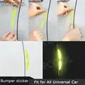 1 Set(4 PCS) Anti-collision And Anti-scratch Protection Reflective stickers and Warning Signs for Universal All Car preview-1