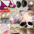 2Pcs Women's Breast Push Up Pad Silicone Bra Underwear Pad Nipple Cover Stickers Patch Bikini Insert Swimsuit Accessories 1Pair preview-5