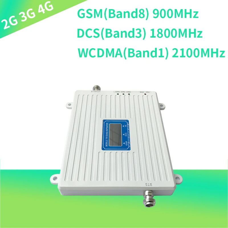 SET AMPLIFICATEUR SIGNAL CELLULAIRE 2G 3G 4G LTE 900 1800 2100 MHZ DCS  WCDMA GSM