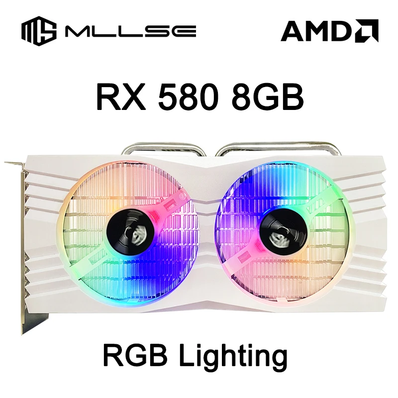 Купить Алиэкспресс | MLLSE Graphics Card AMD Radeon RX 580 8G GDDR5 256 ...