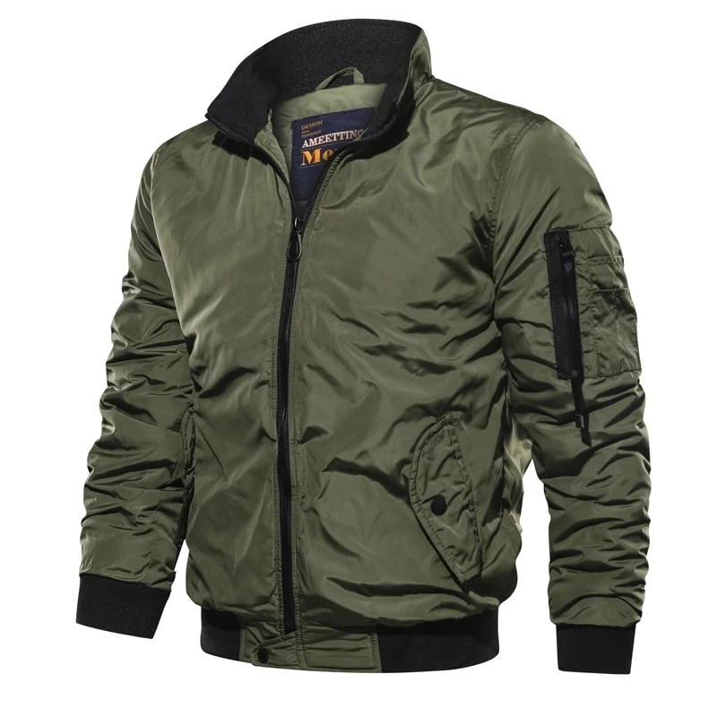 Jacket Men's Slim Bomber Jacket 