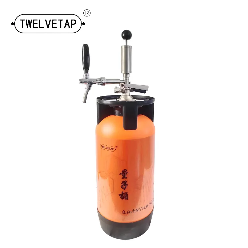 TWELVETAP-Portable Beer Keg Pump, Manual Pump Dispenser, Wine Beating Device, Party Club, Home Brewing Barrel Accessories preview-2